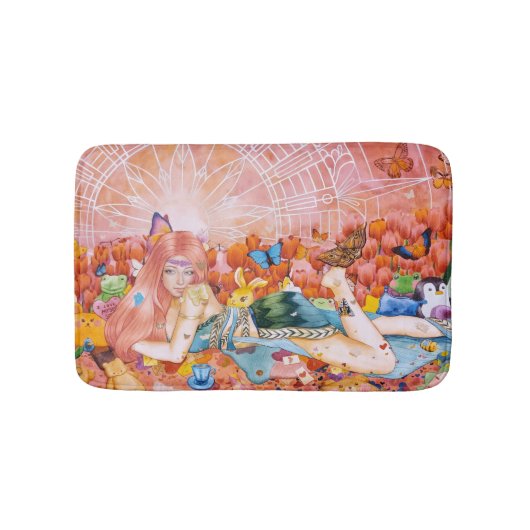 De namiddag badmat (Voorkant)