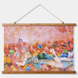 De namiddag hangend wandkleed