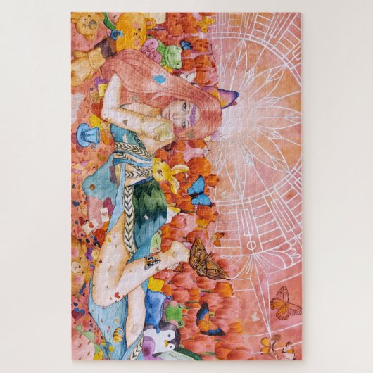 De namiddag legpuzzel (Verticaal)