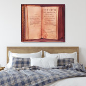 De Napoleontische code Canvas Afdruk (Insitu (Slaapkamer))
