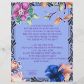 De Narrow Road Poetry - papier (Achterkant)