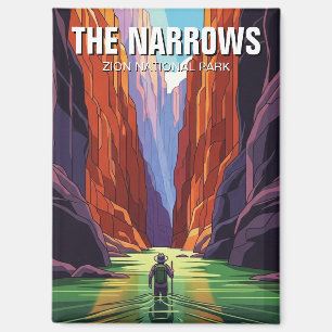 De Narrows in Zion National Park Utah Magneet