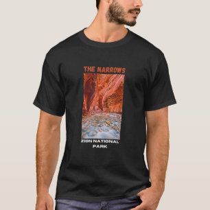 De Narrows Zion National Park Travel Hike Utah T-shirt