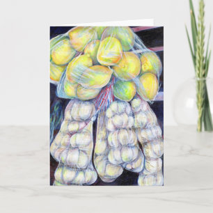 De nat-markten, de Singapore-groet Kaart