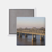 De Natchez-Vidalia-bruggen die de Magneet (Voorkant / Achterkant)