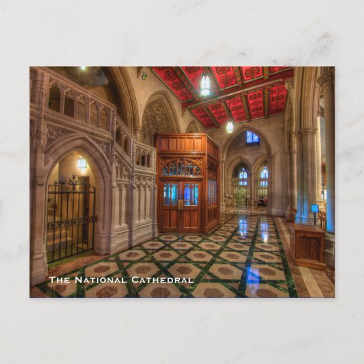 De nationale kathedraal briefkaart (Voorkant)