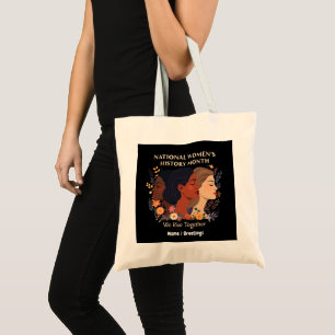 De Nationale Maand van de Vrouwengeschiedenis vier Tote Bag