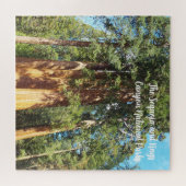 De nationale parken Sequoia en Kings Canyon Legpuzzel (Horizontaal)