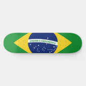 De nationale vlag Federale Republiek Brazilië Skateboard (Horizontaal)