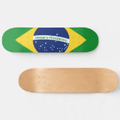 De nationale vlag Federale Republiek Brazilië Skateboard (Horizontaal)