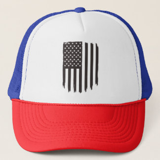 De nationale vlag van de Verenigde Staten Trucker Pet