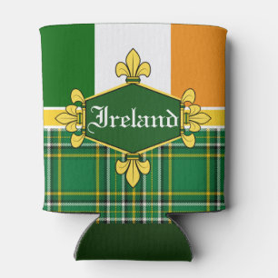 De Nationale vlag van Ierland, Tartan, past de naa Blikjeskoeler