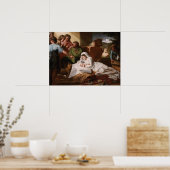 De nationaliteit - John Singleton Copley Poster (Keuken)