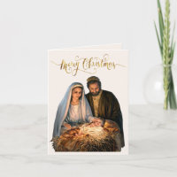 De nationaliteit met Mary, Joseph en baby Jesus
