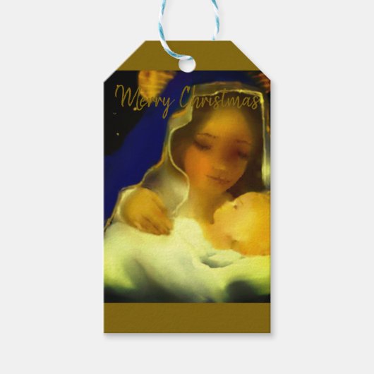 De nationaliteit van Christus Cadeaulabel (Voorkant)