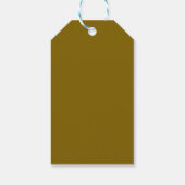 De nationaliteit van Christus Cadeaulabel (Achterkant)
