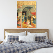 De nationaliteit van de maagd canvas afdruk (Insitu (Slaapkamer))