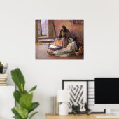 De nationaliteit van Gari Melchers Poster (Thuiskantoor)