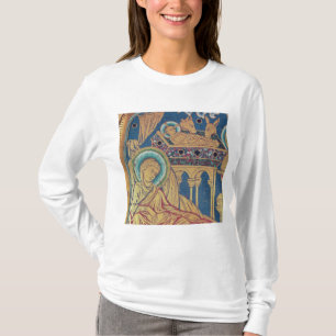 De nativiteit, het paneel van de Verduner T-shirt