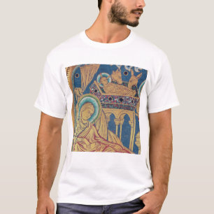 De nativiteit, het paneel van de Verduner T-shirt