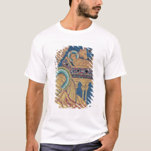 De nativiteit, het paneel van de Verduner T-shirt