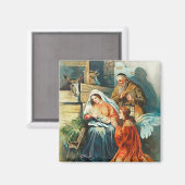 De Nativiteit  Magnet Magneet (Voorkant / Achterkant)