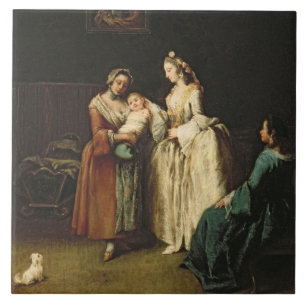 De natte zuster tegeltje