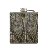 De Natuur van de bosboomCamouflage jacht/Vist Heupfles (Achterkant)