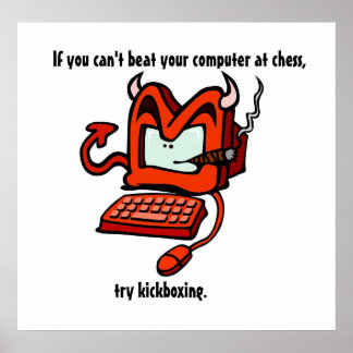 De Natuur van de computer Poster