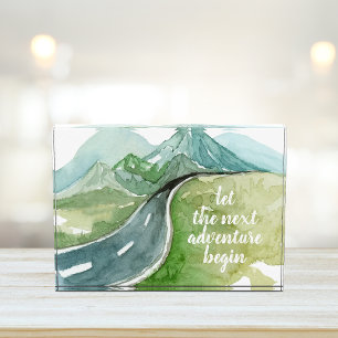 De Natuur van de waterverf laat het volgende avont Fotoblokken