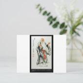 De Natuur van Lao Tzu brengt nooit citaten en T - Briefkaart (Staand voorkant)
