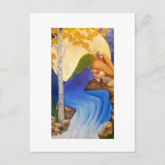 De Natuur van moeder, Briefkaart