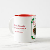 De Naughty Boxer Holiday Mok (Voorkant links)