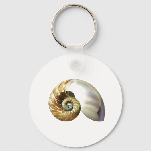 De Nautilus Shell Sleutelhanger (Voorkant)