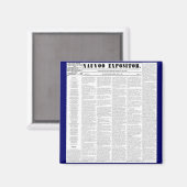 De Nauvo Expositor Magneet (Voorkant / Achterkant)