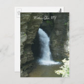 De Nauwe vallei van Watkins, NY Briefkaart (Voorkant / Achterkant)