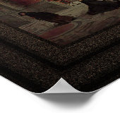 De Nave van de Sint-Peter Basilica in het Vaticaan Poster (Hoek)