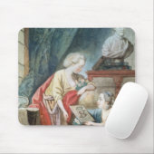 De Necker-familie in 1780 Muismat (Met muis)