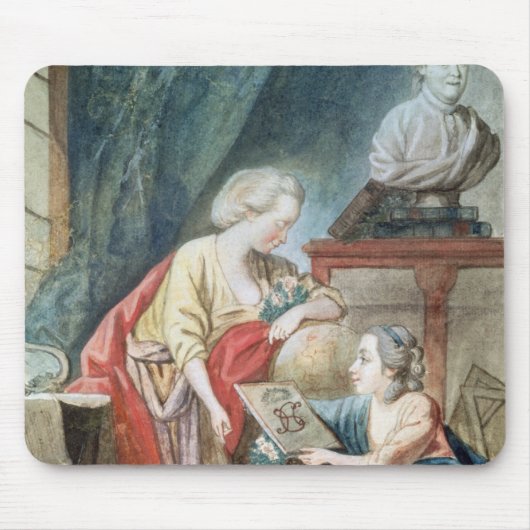 De Necker-familie in 1780 Muismat (Voorkant)