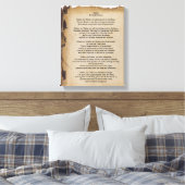 De nederlaag van Kahlil Gibran Canvas Afdruk (Insitu (Slaapkamer))