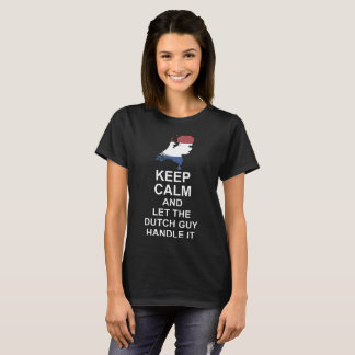 de nederlanders blijven kalm en laten het aan de n t-shirt
