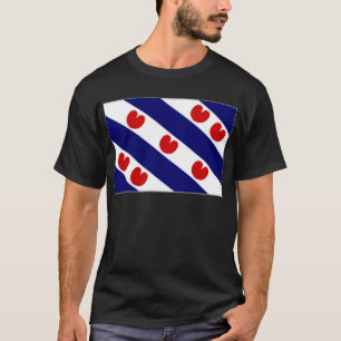 De Nederlandse Friesland-vlag T-shirt