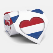 De Nederlandse Stropdas van het Heart Pattern-vlag (Opgerold)
