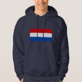 De Nederlandse vlag Hoodie (Voorkant)