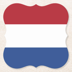 De Nederlandse vlag Kartonnen Onderzetters