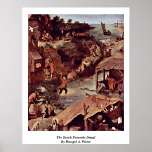 De Nederlandse woordvoerders worden door Bruegel A Poster
