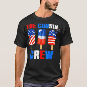 de neef - bemanning op 4 juli van de amerikaanse v t-shirt