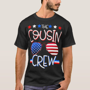 De neef Crew Zonnebril op 4 juli Amerikaanse Bo T-shirt