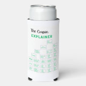 De neef Explainer Slim Koelbox (Seltzer Voorkant)