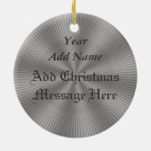 De neige de globe d'amis ornement de Noël pour (Dos)